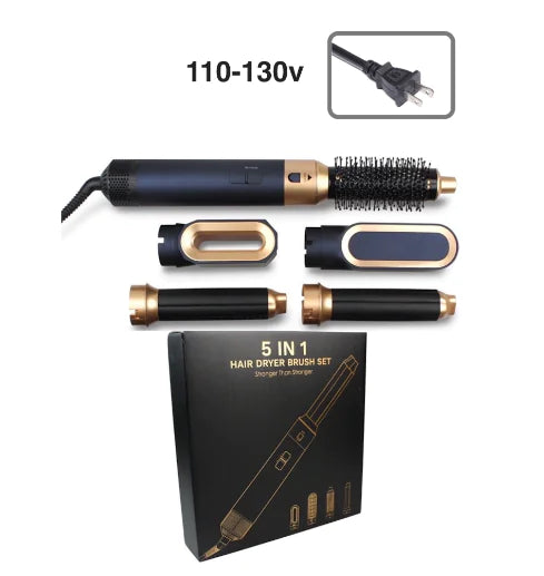 5 in 1 New Hair Dryer Multi Hair Styler